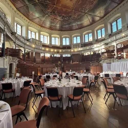 A dinner at the Sheldonian Theatre