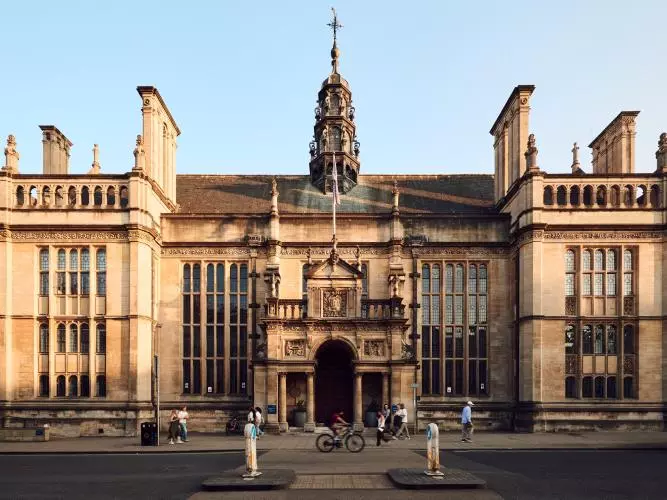 Front Exterior of the Examination Schools, University of Oxford