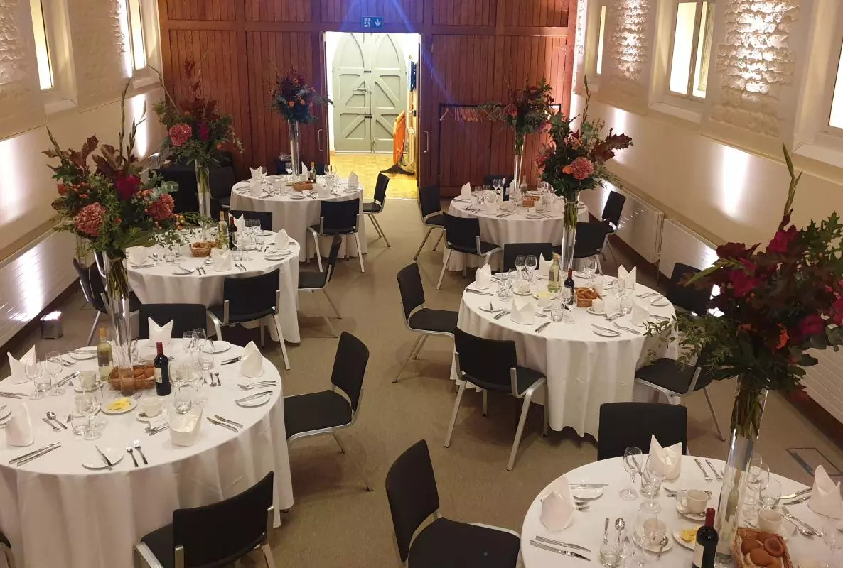 Dinner at St Luke's Chapel