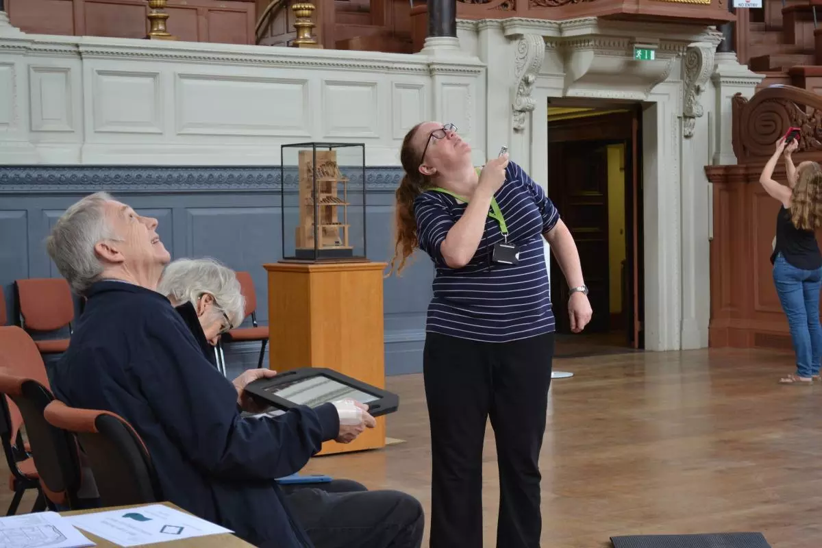 Guided tour at the Sheldonian Theatre